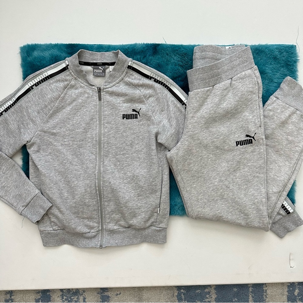 Puma Women’s Logo Fleece Sweatsuit Size S